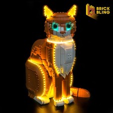 BrickBling LED Licht für LEGO Ideas Orangefarbene Katze 21376 (Standard)