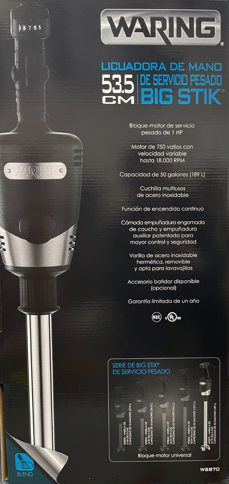 Waring WSB70 21&rdquo; Big Stik Heavy Duty Immersion Blender