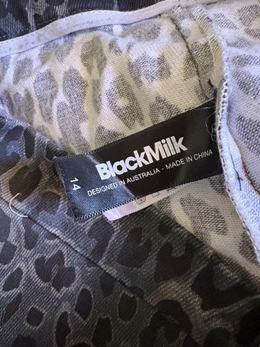 Blackmilk Jungle Leopard Cargo Pants size 14 - Picture 6 of 6