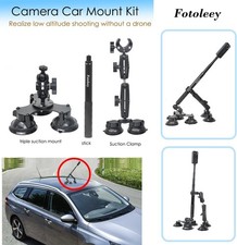 360 Camera Suction Cup Mount Kit for Insta360 X4/X3/Ace Pro/Go 3  Gopro Hero