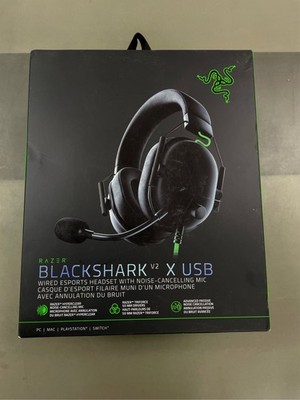Razer BlackShark V2 X Wired Esports Headset for PC, USB, Black | eBay