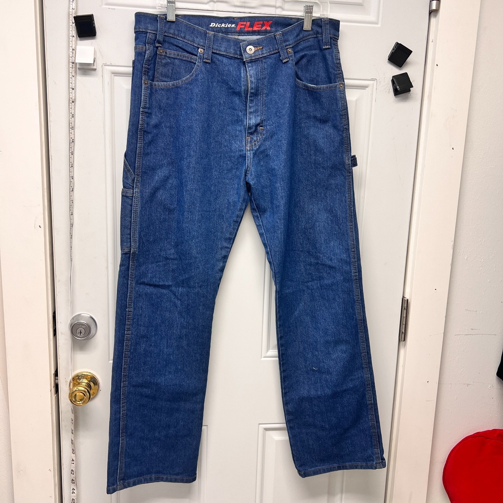 Dickies Flex W34xL30 Jeans Outdoor Rugged Working Denim Western NOC3850