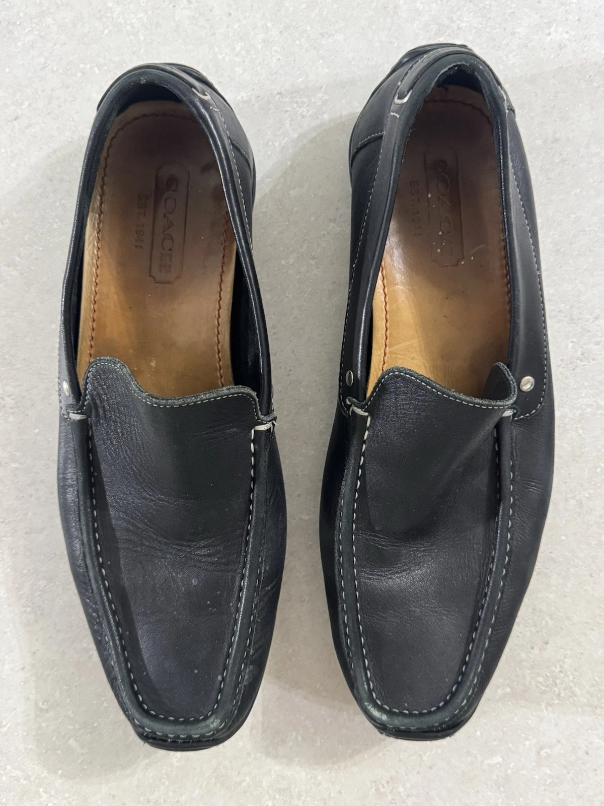 Coach Davin caricatore in pelle taglia 9 5