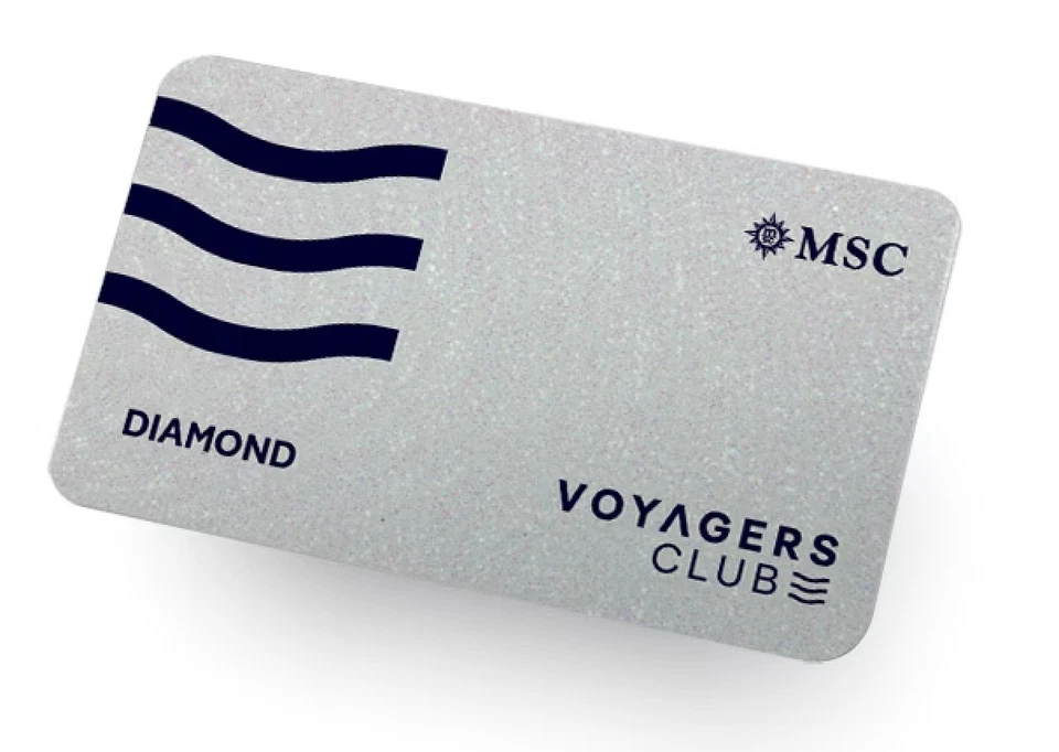 MSC Cruises - MSC Voyagers Club Diamond Membership Status