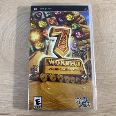 7 Wonders of the Ancient World (Sony PSP, 2007) CIB Complete w Manual Tested