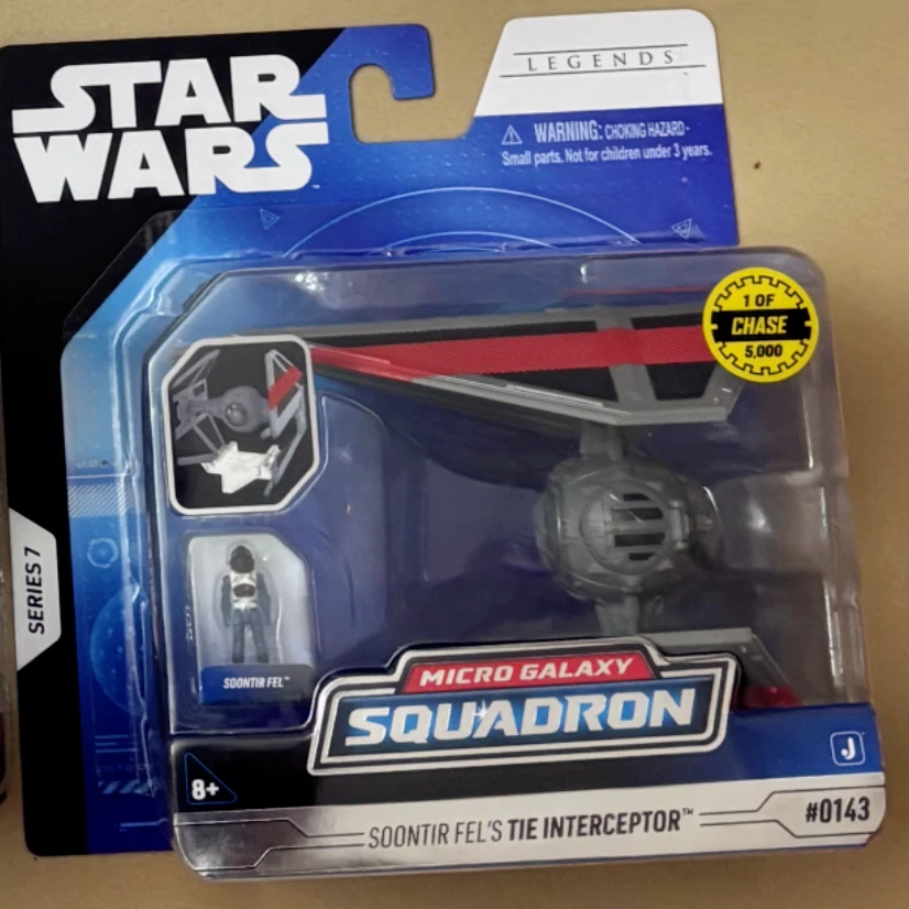 Chase 5000 Star Wars Micro Galaxy Squadron 7 Soontir Fel’s Tie Interceptor 0143 Foto 2 de 3