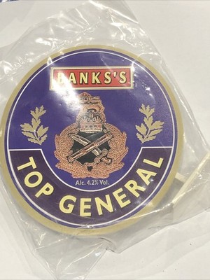 Banks s Top General Pump Clip Pub Bar Sammlerstück