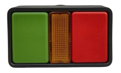 Rafi Double Head Push Button with Signal Lamp On/Off Start/Stop Switch Lot of 10