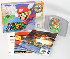 Super Mario 64 Player's Choice N64 Nintendo 64 Complete CIB Authentic! Rare!