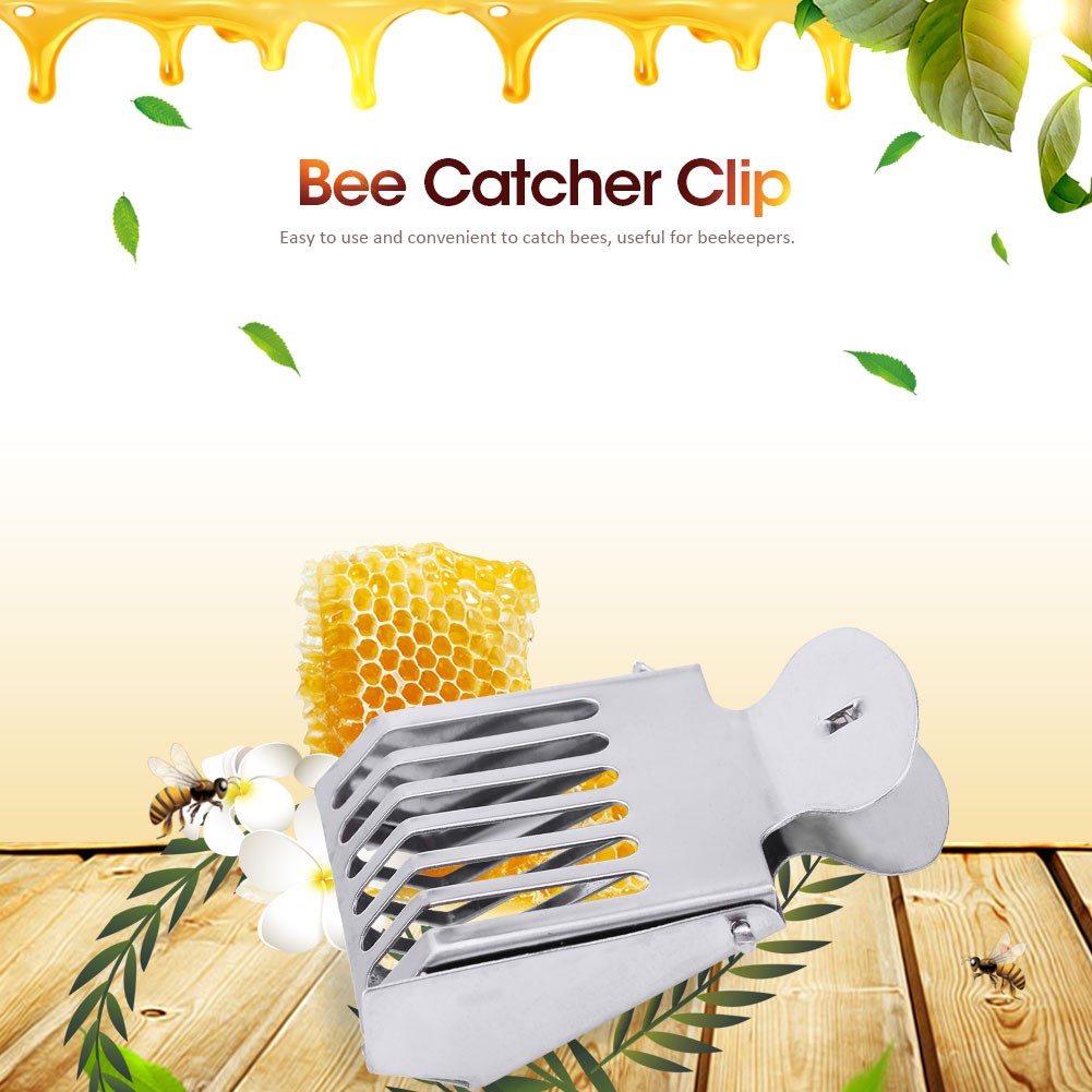 Metal Queen Bee Catcher Clip Durable Steel Catching Tool For Beekeepers