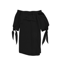 bar III Womens Off The Shoulder Shift Dress