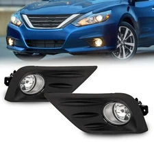 Fog Lights for 2016 2017 2018 Nissan Altima 4 Door Sedan Driving Bumper Lamp Kit