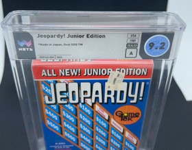 JEOPARDY! JUNIOR EDITION WATA Graded 9.2 A Sealed Nintendo NES Video Game