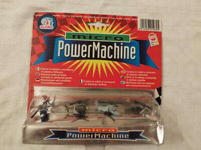 GLOBE MICRO POWERMACHINE HELICOPTERS HELICOPTER NO MICRO MACHINES NEW