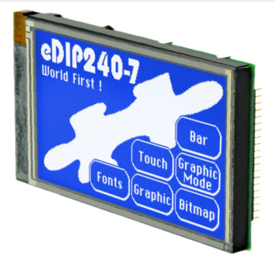 Touch Display Graphic 4,2 '' EA EDIP240B-7LWT von DisplayVisions