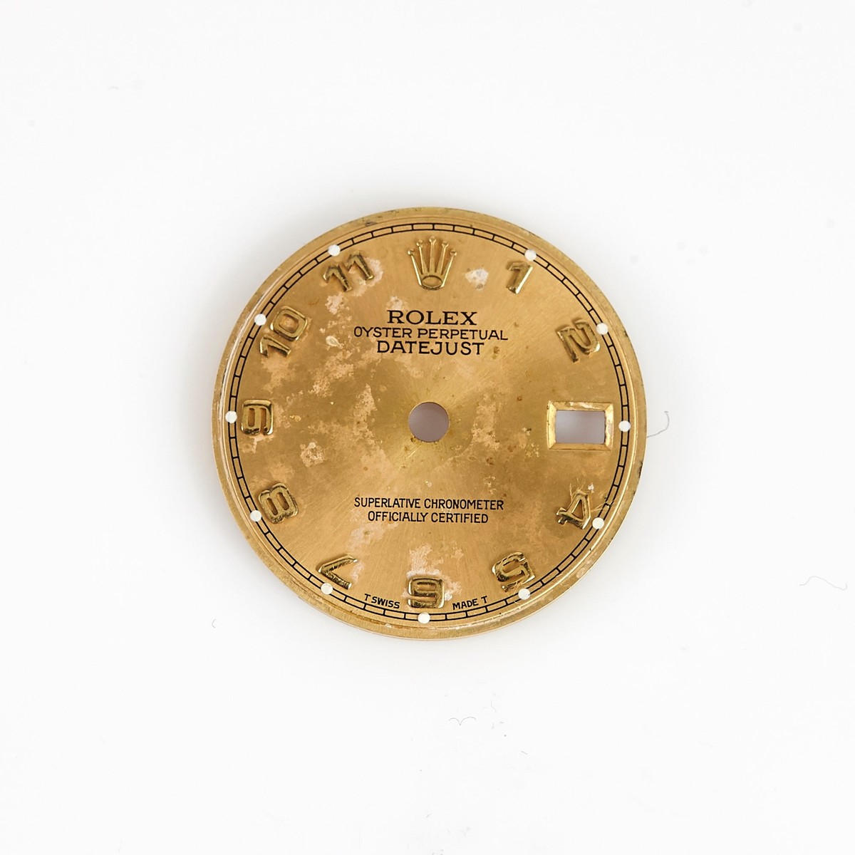 Rolex Dial Ladies Datejust Champagne VINTAGE UNIQUE Patina 2035 2135 6900  69000