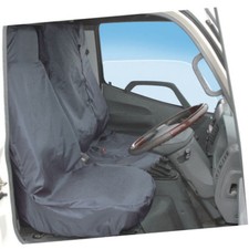 FOR CITROEN RELAY LUTON Waterproof Black  Van SEAT COVERS