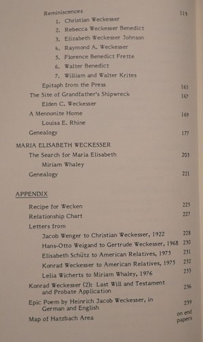 VIER AMERIKANISCHE SIEDLER DIE KINDER VON JOHANN GEORG WECKESSER & IHRE NACHKOMMEN - Bild 5 von 6
