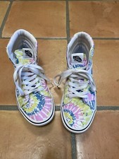 Vans ComfyCush SK8-Hi NEW Women's White Multi-Color -Women 8.5