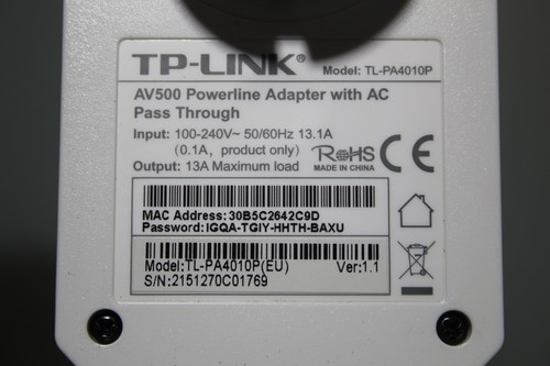 TP-Link Powerline Adapter Set TL-PA4010P drei Stück Konvolut - Photo 4/6