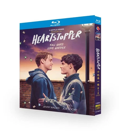 Heartstopper Season 3 (2024)     2-Discs All Region Sealed Boxed