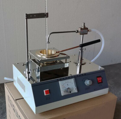 220V Desktop Professional Flash Point Tester Cleveland Open-Cup Apparatus 400W