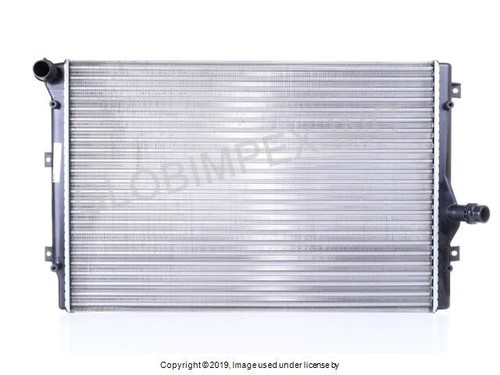 For AUDI / VW (2006-2015) Radiator NISSENS + 1 YEAR WARRANTY