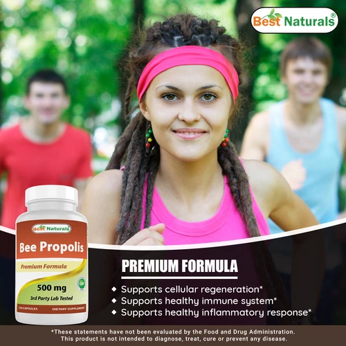 Best Naturals Bee Propolis 500 mg 120 Capsules