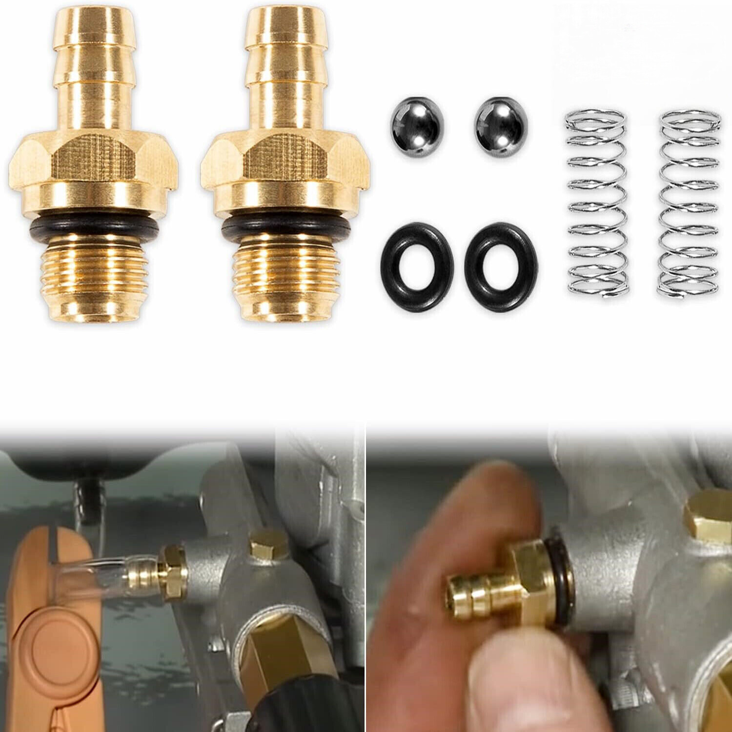 Pressure Washer Chemical Soap Syringe Kit for Briggs Stratton 190635GS 190593GS