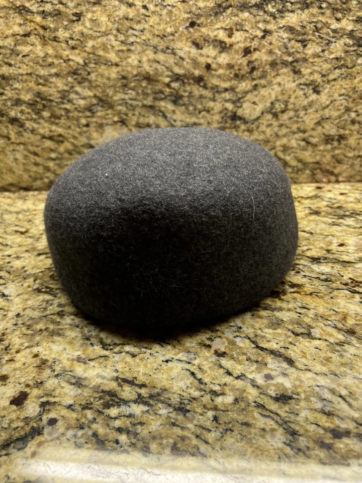 Apt 9 Men's Cabbie Hat Charcoal Gray Wool Flat Newspaper Cap - Image 3 of 4