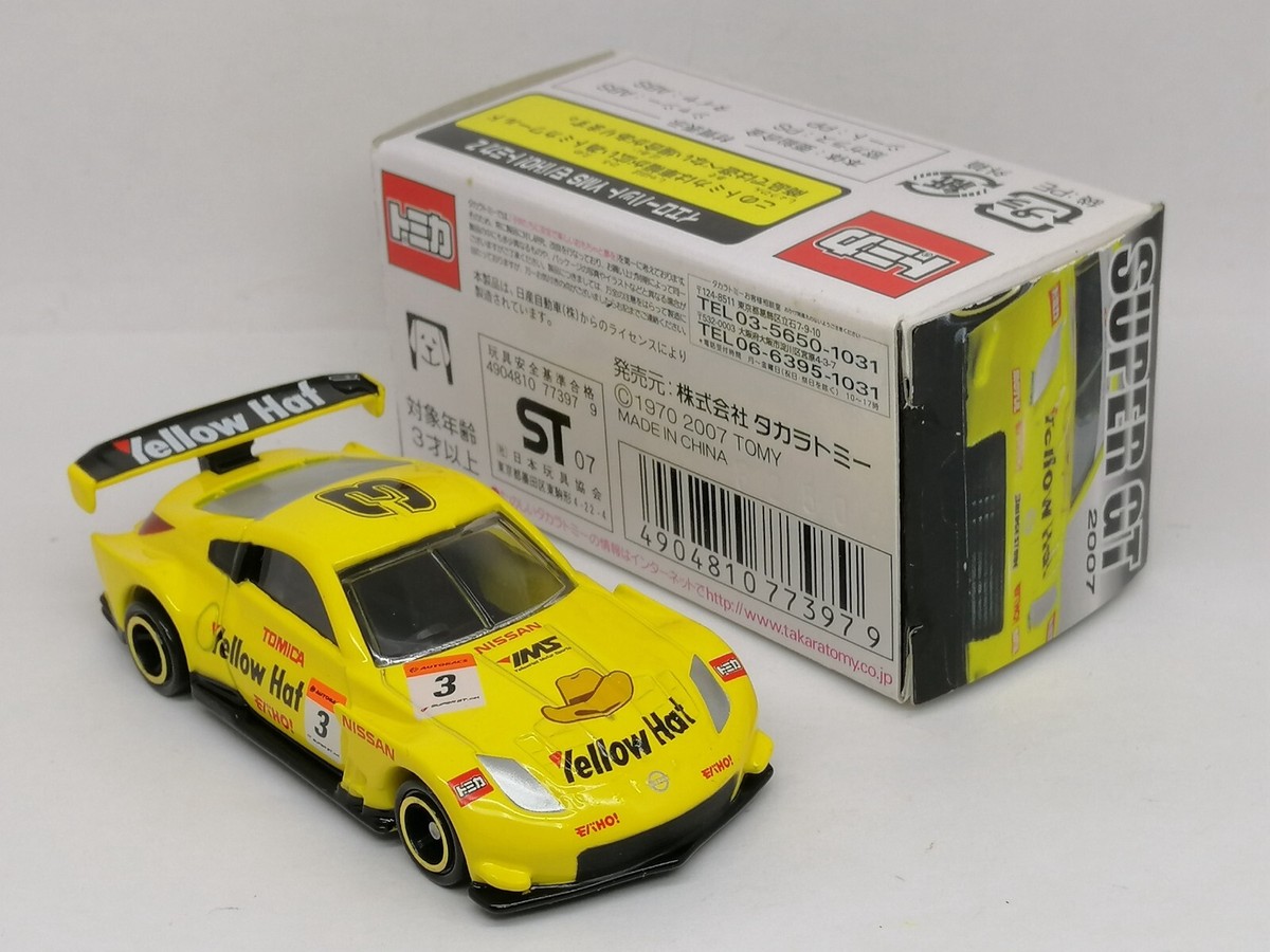 TOMICA YellowHat YMS Z NISSAN FAIRLADY Z SUPER GT JGTC 2007 SERIES