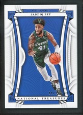 2022-23 SADDIQ BEY 44/99 PANINI NATIONAL TREASURES