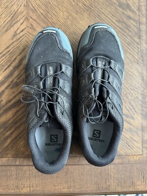 Solomon Spike Winter Trail Running Shoes With Studs Unisex Women 8 Men 7