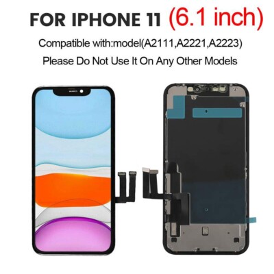 iPhone 11 Pro Max Screen Assembly and HARD OLED QV8 Touch Screen