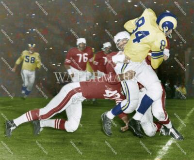 DA148 Leon Clark LA Rams vs 49ers Football 8x10 11x14 16x20