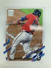 2021 Topps Update Series Cristian Pache #US295 Atlanta Braves Rookie Card. rookie card picture