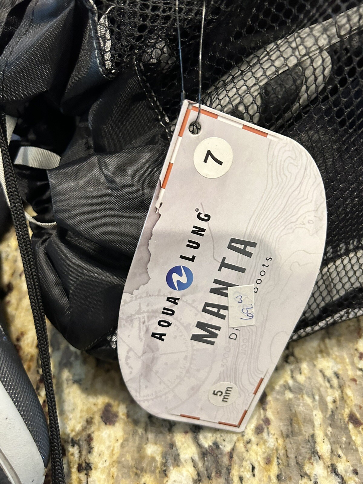 Brand New Aqua Lung Manta Dive Boots 5mil eBay