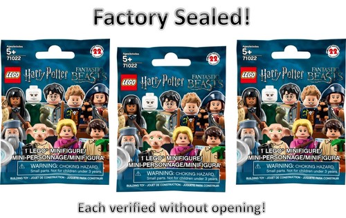 Lego Minifigures Harry Potter Fantastic Beasts - Hermione, Ron, & Harry Potter - Picture 2 of 3