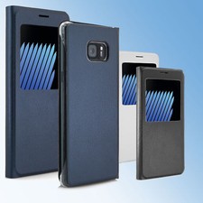 XAiOX® Flip View Handy Backcover Schutzhülle Case für Samsung Galaxy Note 7