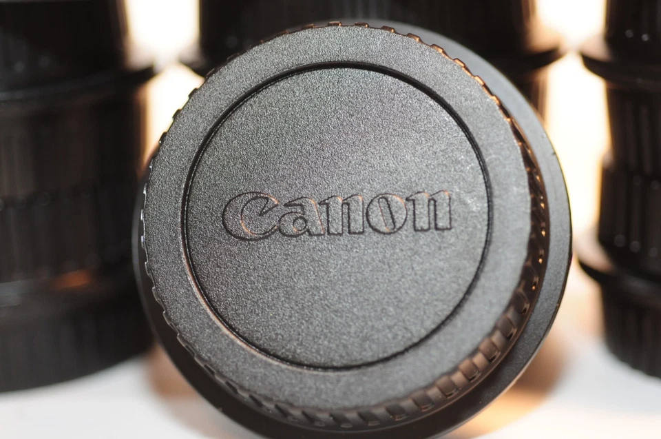 Tapa de lente trasera Canon EOS EF EF-S producto original para lentes EF EF-S Foto 2 de 4