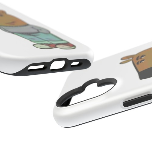Phone Cases, Impact-Resistant Case with 'Just a Super Chill Guy' Design, Chill - Zdjęcie 6 z 95