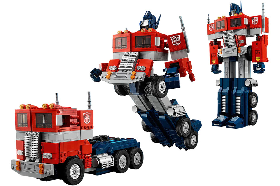 LEGO 10302 Transformers Optimus Prime - Fully Poseable, 1500