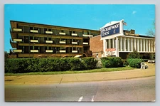 Nashville Tennessee Rodeway Inn Capitol Hill Motel TN Postcard