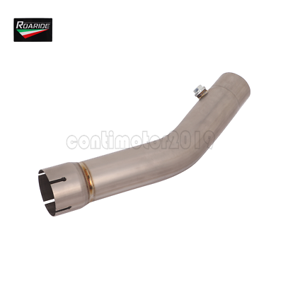 Titanium Exhaust Mid Link Pipe for Kawasaki Ninja ZX6R ZX636 Titanium Exhaust Mid Link Pipe for Kawasaki Ninja ZX6R ZX636