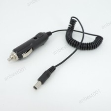 1.2m Car power lighter Charger to DC male plug 5.5x2.1mm adapter spring Cable