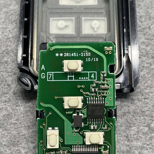 281451-2150 Toyota Esquire Noah Sienta Voxy 4 botones llave inteligente FOB - Imagen 4 de 4