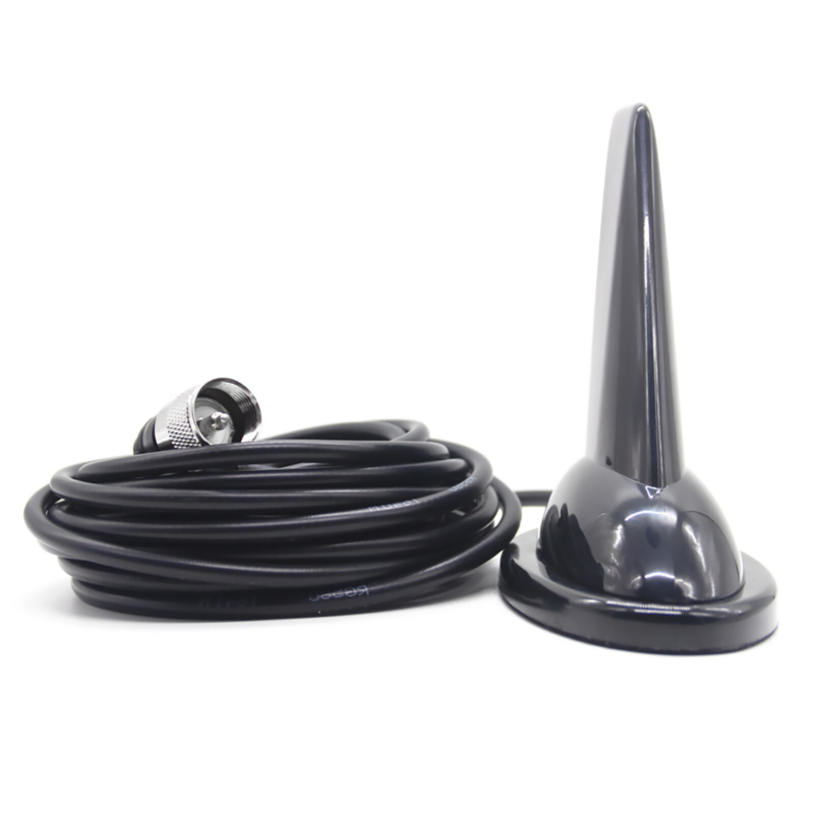 Dual Band VHF/UHF 144/430MHz Vertical Antenna w/5 Connectors for Walkie Talkie