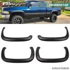 [4PCS]FOR 94-02 DODGE RAM PICKUP TEXTURED BLACK WHEEL FENDER FLARES