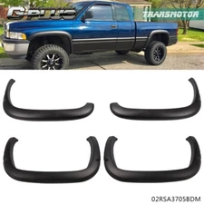 [4PCS]Fit for 1994-2002 Dodge Ram Pickup Textured Black Wheel Fender Flares