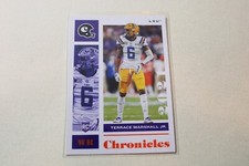 2021 CHRONICLES DRAFT PICKS #13 (ORANGE) TERRACE MARSHALL JR. RC -LSU/PANTHERS-